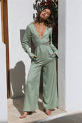 Happy Moments Jumpsuit Sage