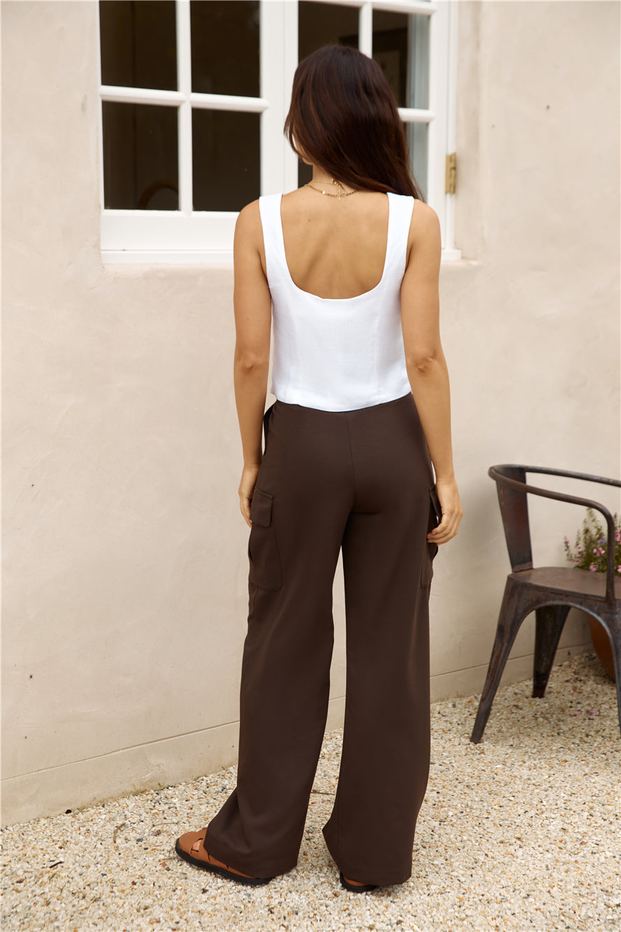 Serene Serendipity Pants Brown