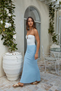 Dream And Desire Maxi Skirt Blue