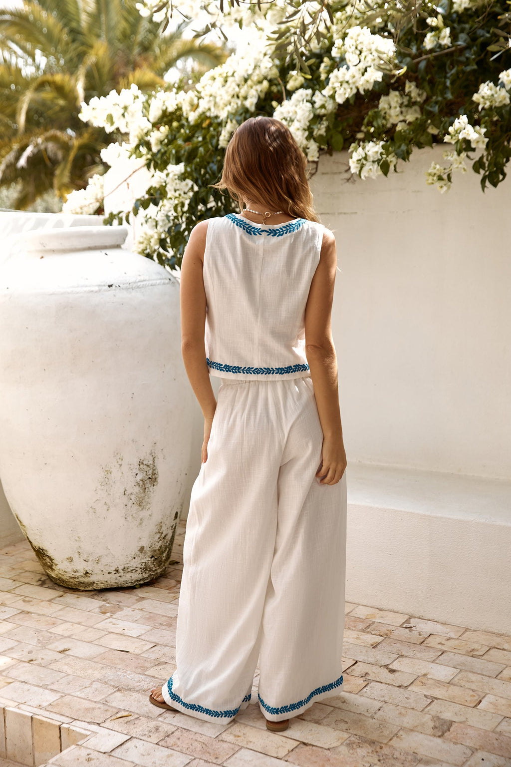 Easy Breezy Pant White