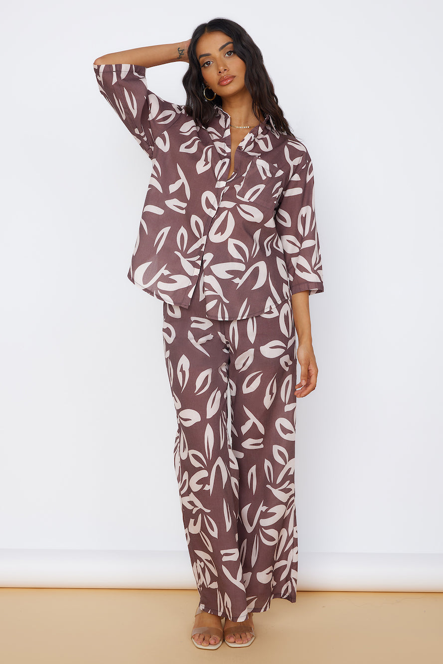 Midnight Enchantment Pants Brown