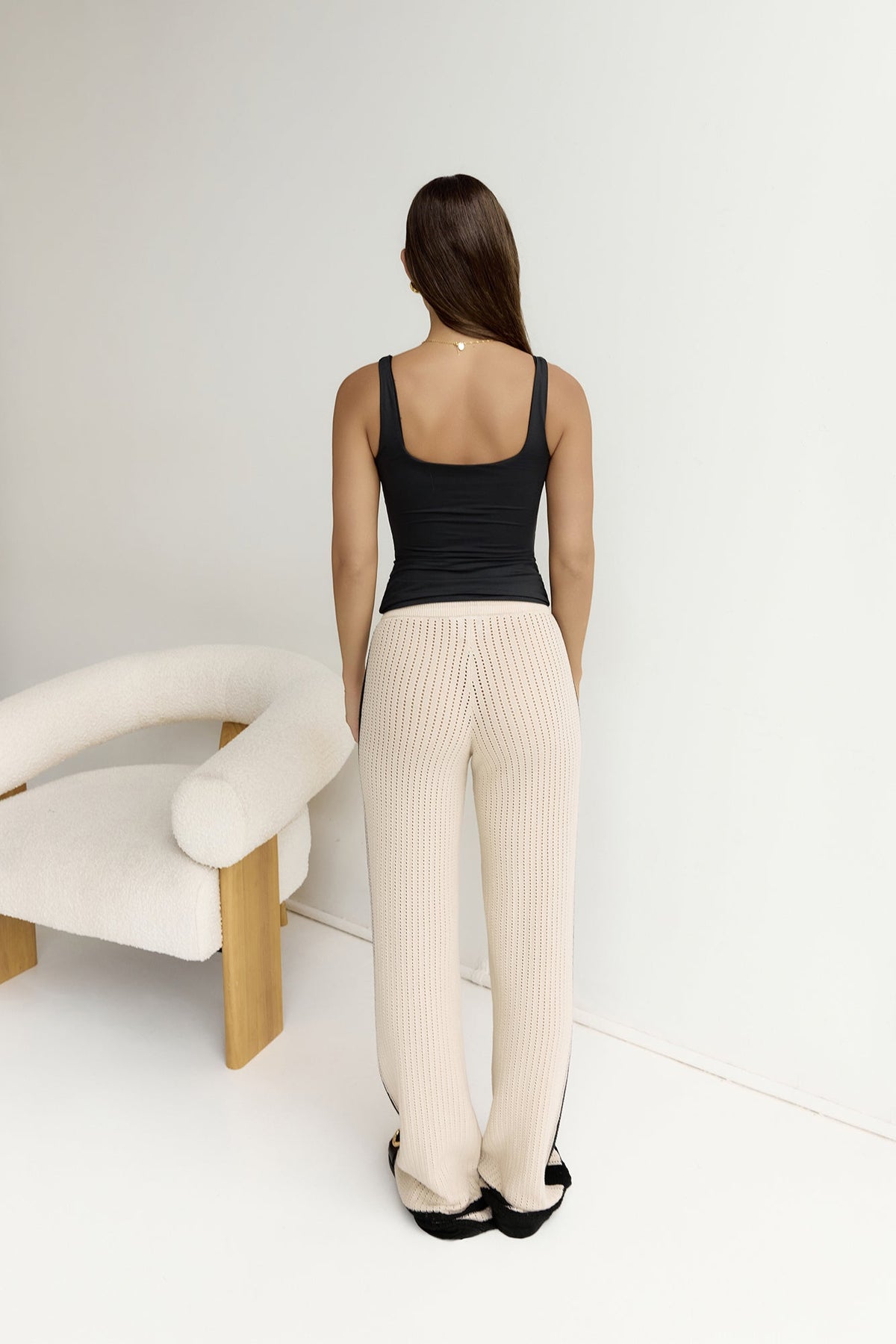 Bianki Pants Sand Black