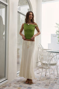 Villa Bliss Maxi Skirt Beige