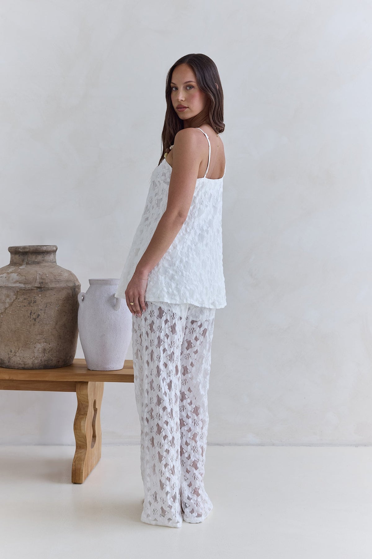 Highlight Reel Lace Set White