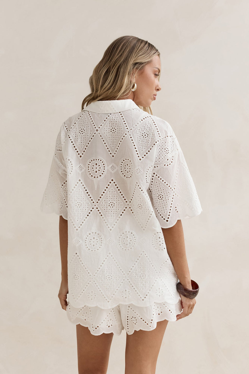White As Snow Shorts White